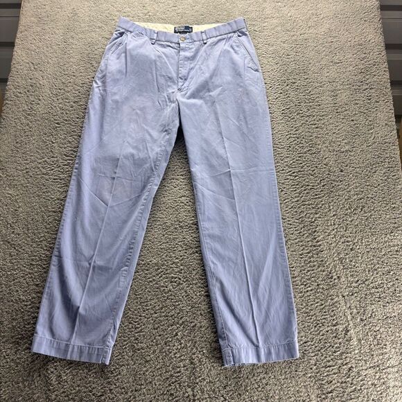 Polo Ralph Lauren Other - Polo Ralph Lauren Chino Pants 33x32 Blue Cotton Straight Fit‎ Preppy